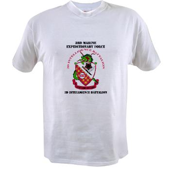 3IB - A01 - 04 - 3rd Intelligence Battalion - Value T-Shirt - Click Image to Close